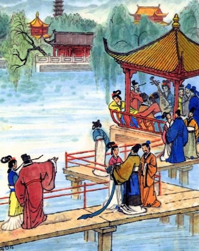 山外青山樓外樓，西湖歌舞幾時休？